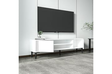 Klyne TV-benk 140 cm - Hvit - Møbler - TV- & Mediamøbler - TV benk & mediabenk