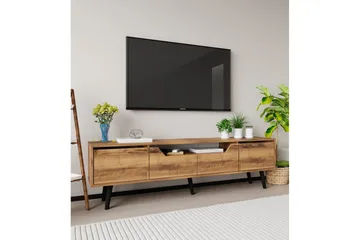Kollumber TV-benk 180x30 cm - Valnøtt - Møbler - TV- & Mediamøbler - Mediestativ & veggfeste - TV-veggfeste