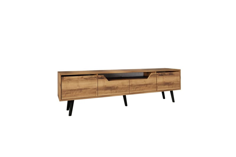 Kollumber TV-benk 180x30 cm - Valnøtt - Møbler - TV- & Mediamøbler - Mediestativ & veggfeste - TV-veggfeste
