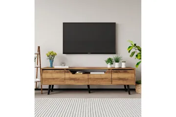 Kollumber TV-benk 180x30 cm - Valnøtt - Møbler - TV- & Mediamøbler - Mediestativ & veggfeste - TV-veggfeste