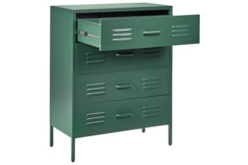 Kommode Enago Grønn - Grønn - Oppbevaring - Oppbevaringsmøbler - Kommode - Entrekommode