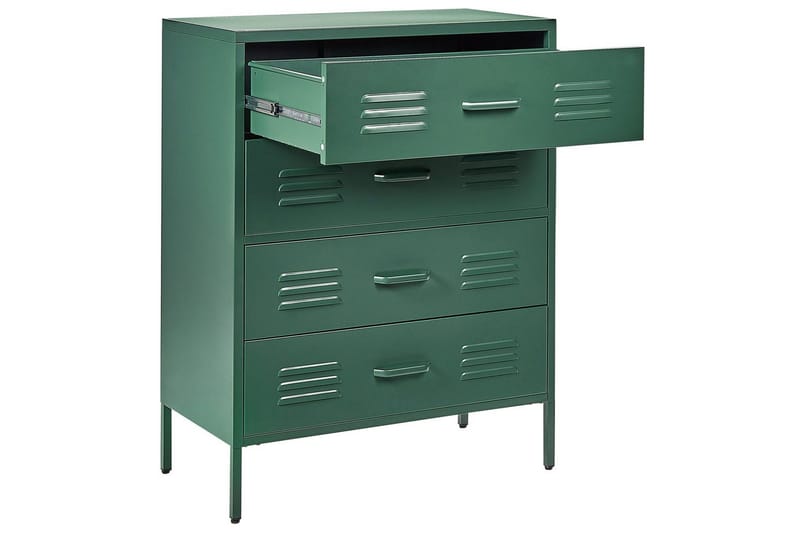 Kommode Enago Grønn - Grønn - Oppbevaring - Oppbevaringsmøbler - Kommode - Entrekommode