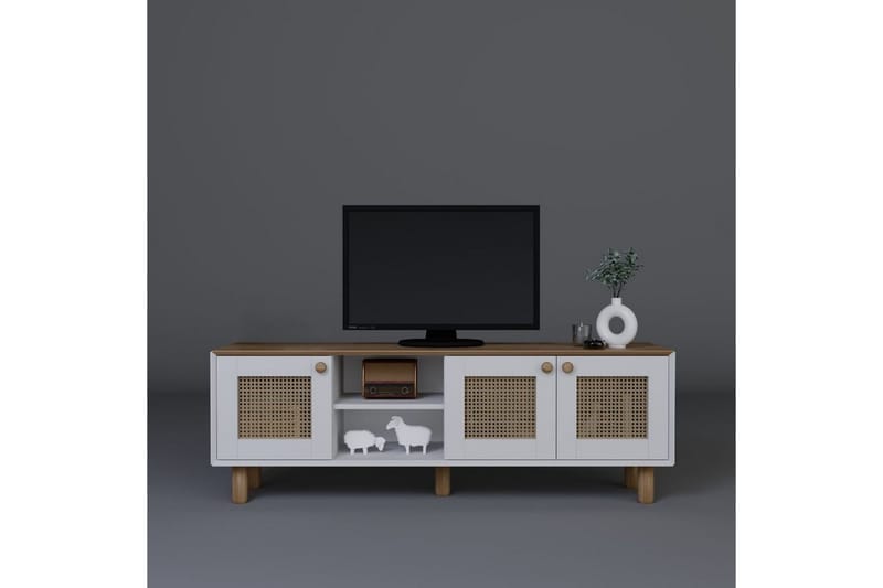 Kuniyoshi TV-benk 160 cm - Eik - Møbler - TV- & Mediamøbler - TV benk & mediabenk