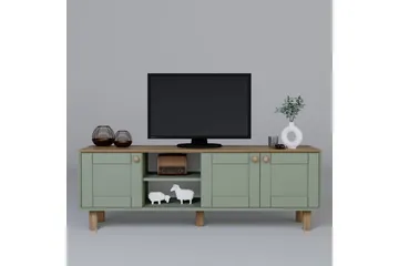 Kuniyoshi TV-benk 160 cm - Grønn - Møbler - TV- & Mediamøbler - TV benk & mediabenk