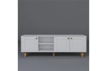 Kuniyoshi TV-benk 160 cm - Hvit - Møbler - TV- & Mediamøbler - TV benk & mediabenk