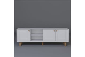Kuniyoshi TV-benk 160 cm - Hvit - Møbler - TV- & Mediamøbler - TV benk & mediabenk