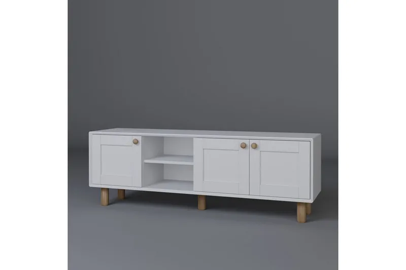 Kuniyoshi TV-benk 160 cm, Hvit