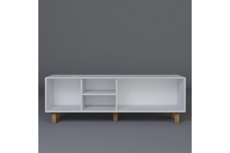 Kuniyoshi TV-benk 160 cm - Hvit - Møbler - TV- & Mediamøbler - TV benk & mediabenk