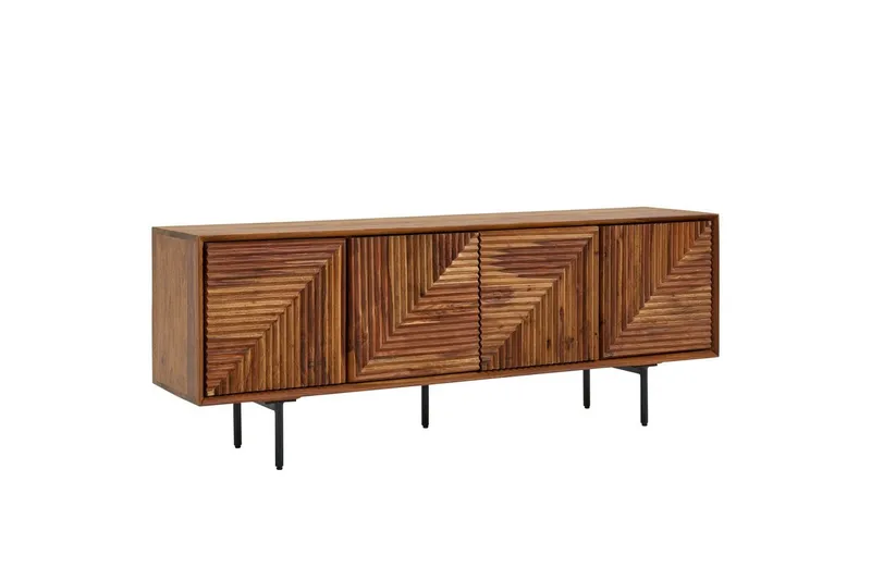 Lavbord Wohnling Heltre med oppbevaring 4 dører push to open landlig stil