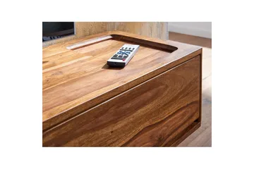 Lavbord Wohnling Massivt treoppheng med én skuff, landlig stil - Møbler - TV- & Mediamøbler - TV-hylle