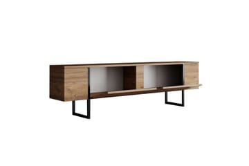 Luxe TV-benk 180 cm - Natur/Sort - Møbler - TV- & Mediamøbler - TV benk & mediabenk