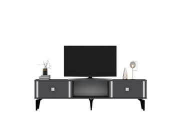 Male TV-benk 150 cm - Antrasitt/Sølv - Møbler - TV- & Mediamøbler - TV benk & mediabenk