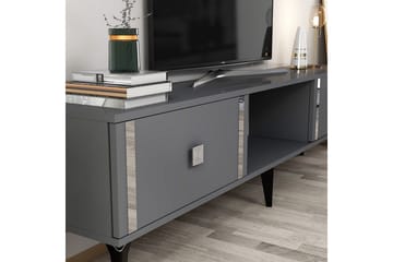 Male TV-benk 150 cm - Antrasitt/Sølv - Møbler - TV- & Mediamøbler - TV benk & mediabenk