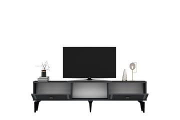 Male TV-benk 150 cm - Antrasitt/Sølv - Møbler - TV- & Mediamøbler - TV benk & mediabenk