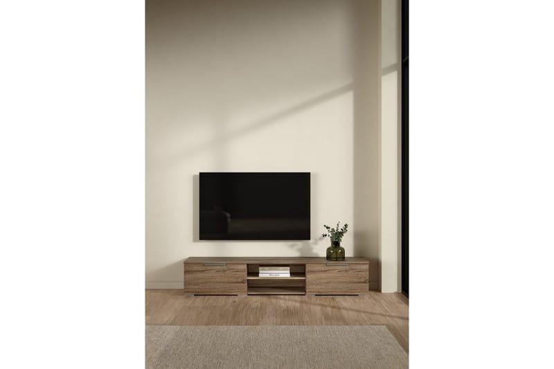 Miwa TV-stativ 33 cm - Brun - Møbler - TV- & Mediamøbler - Mediestativ & veggfeste - TV-veggfeste