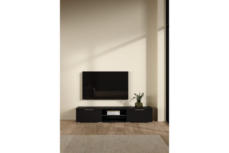Miwa TV-stativ 33 cm - Svart - Møbler - TV- & Mediamøbler - Mediestativ & veggfeste - TV-veggfeste