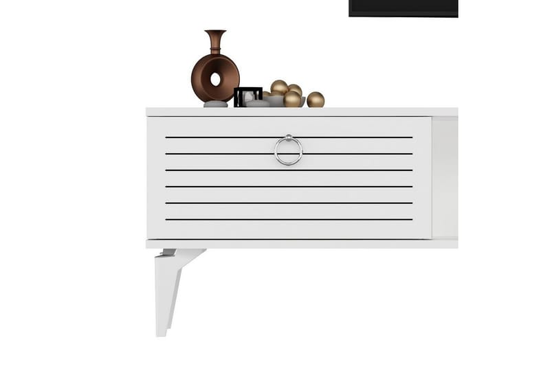 Mula TV-benk 150 cm - Hvit - Møbler - TV- & Mediamøbler - TV benk & mediabenk