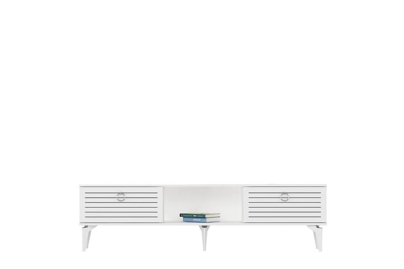 Mula TV-benk 150 cm - Hvit - Møbler - TV- & Mediamøbler - TV benk & mediabenk