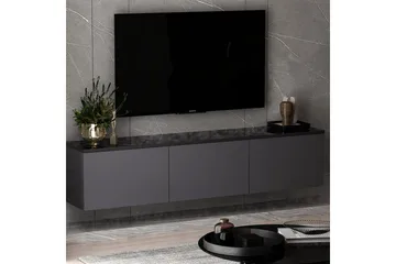 Neon TV-benk 160 cm - Antrasitt - Møbler - TV- & Mediamøbler - TV benk & mediabenk