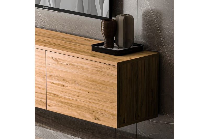 Neon TV-benk 160 cm - Natur - Møbler - TV- & Mediamøbler - TV benk & mediabenk