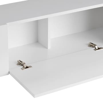 Nexus TV-benk 180 cm - Hvitt/gull - Møbler - TV- & Mediamøbler - TV benk & mediabenk