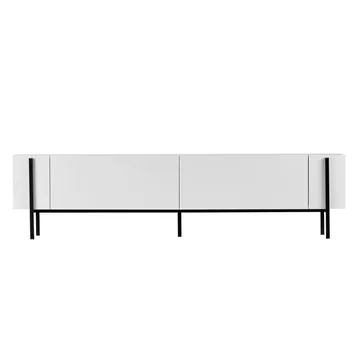 Nexus TV-benk 180 cm - Wood Black og Black - Møbler - TV- & Mediamøbler - Mediestativ & veggfeste - TV-veggfeste