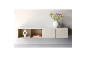 Nomi Tv-Stativ 35 Cm - Whitewash - Møbler - TV- & Mediamøbler - Mediestativ & veggfeste - TV-veggfeste