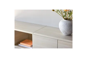 Nomi Tv-Stativ 35 Cm - Whitewash - Møbler - TV- & Mediamøbler - Mediestativ & veggfeste - TV-veggfeste