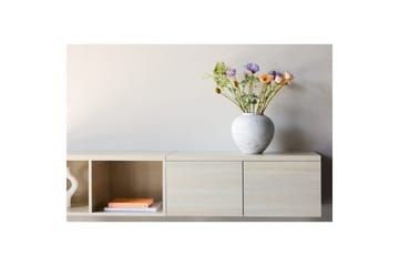Nomi Vegghengt TV-benk 180 cm med Oppbevaring i Lyst Tre - Beige - Møbler - TV- & Mediamøbler - TV benk & mediabenk