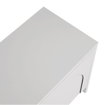 Nomira TV-benk 180 cm - Hvit - Møbler - TV- & Mediamøbler - Mediestativ & veggfeste - TV-veggfeste