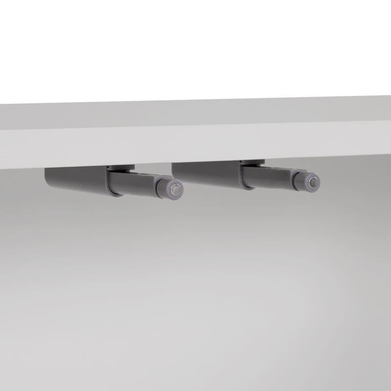 Nomira TV-benk 180 cm - Hvit - Møbler - TV- & Mediamøbler - Mediestativ & veggfeste - TV-veggfeste