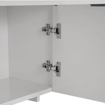 Nomira TV-benk 180 cm - Hvit - Møbler - TV- & Mediamøbler - Mediestativ & veggfeste - TV-veggfeste