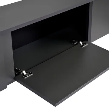 Nopira TV-benk 180 cm - Antrasitt/Svart - Møbler - TV- & Mediamøbler - TV benk & mediabenk