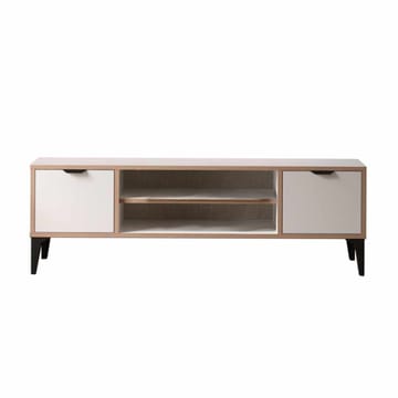 Olyros TV-benk 140 cm - Hvit - Møbler - TV- & Mediamøbler - Mediestativ & veggfeste - TV-veggfeste