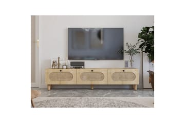 Ossin TV-benk 180 cm - Eik - Møbler - TV- & Mediamøbler - TV benk & mediabenk