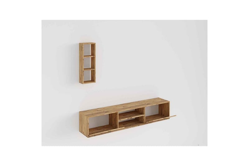 Palgrave Tv-stativ 35 cm - Eik - Møbler - TV- & Mediamøbler - Mediestativ & veggfeste - TV-veggfeste