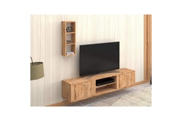 Palgrave Tv-stativ 35 cm - Eik - Møbler - TV- & Mediamøbler - Mediestativ & veggfeste - TV-veggfeste