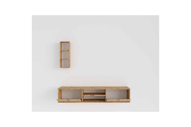 Palgrave Tv-stativ 35 cm - Eik - Møbler - TV- & Mediamøbler - Mediestativ & veggfeste - TV-veggfeste