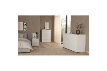 Rengo TV-stativ 107 cm - Hvit - Møbler - TV- & Mediamøbler - Mediestativ & veggfeste - TV-veggfeste