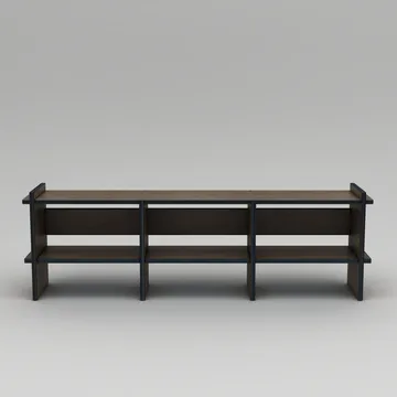 Ropira TV-benk 220 cm - Valnøtt - Møbler - TV- & Mediamøbler - Mediestativ & veggfeste - TV-veggfeste