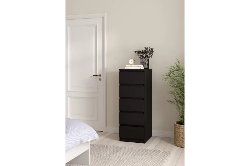 Salomns Kommode 111,3 cm - Svart - Oppbevaring - Oppbevaringsmøbler - Kommode