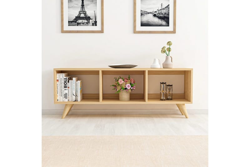 Springhill TV-benk 120 cm - Blå - Møbler - TV- & Mediamøbler - TV benk & mediabenk