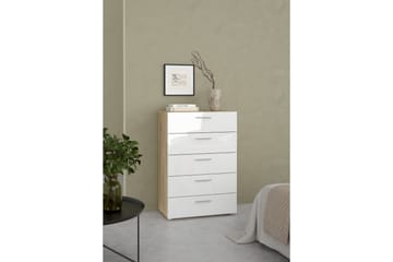 Suntia Kommode 70 cm - Natur/Hvit - Oppbevaring - Oppbevaringsmøbler - Kommode