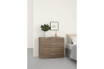 Suntia Kommode 80 cm - Gråfarget tre - Oppbevaring - Oppbevaringsmøbler - Kommode