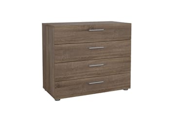 Suntia Kommode 80 cm - Gråfarget tre - Oppbevaring - Oppbevaringsmøbler - Kommode