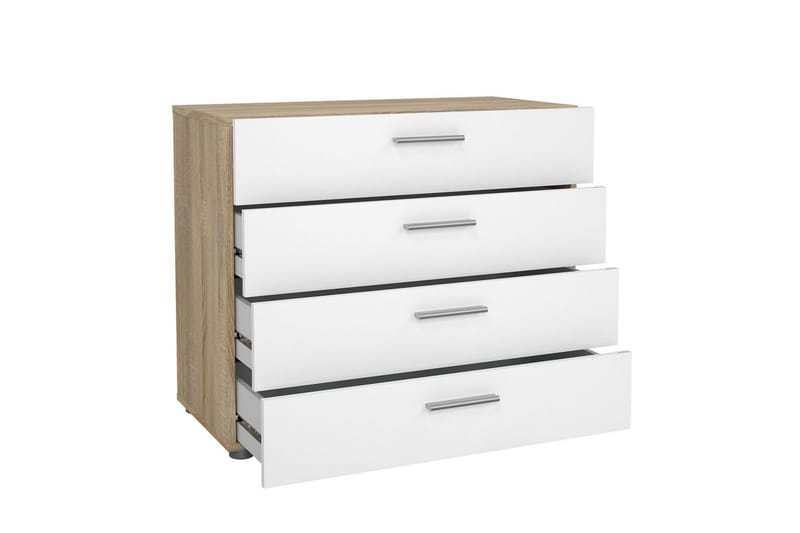 Suntia Kommode 80 cm - Natur/Hvit - Oppbevaring - Oppbevaringsmøbler - Kommode