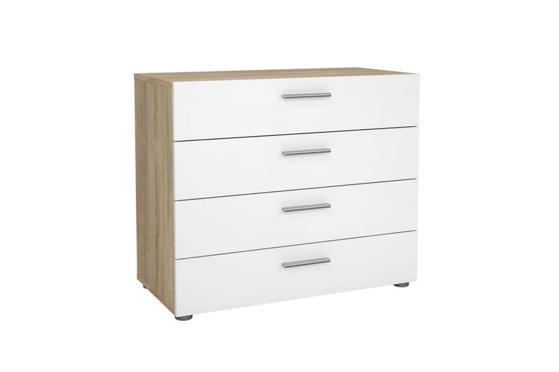 Suntia Kommode 80 cm - Natur/Hvit - Oppbevaring - Oppbevaringsmøbler - Kommode