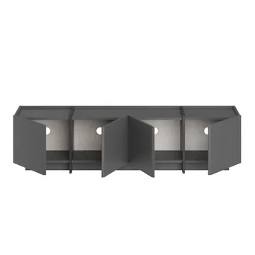 Sylvenn TV-benk 180 cm - Antrasitt/Svart - Møbler - TV- & Mediamøbler - TV benk & mediabenk