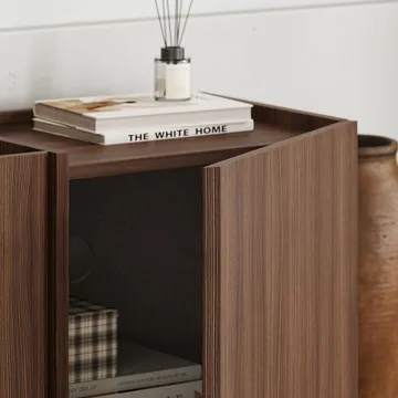 Sylvenn TV-benk 180 cm - Milano Walnut - Møbler - TV- & Mediamøbler - Mediestativ & veggfeste - TV-veggfeste