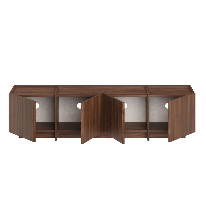 Sylvenn TV-benk 180 cm - Milano Walnut - Møbler - TV- & Mediamøbler - Mediestativ & veggfeste - TV-veggfeste